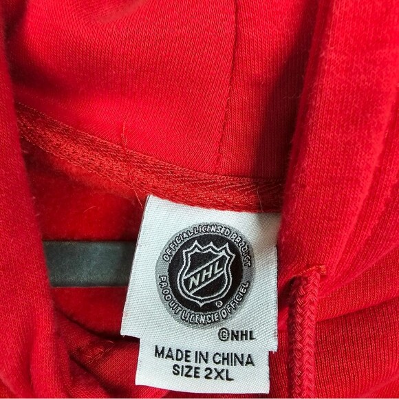 NHL Red Wings Detroit hoodie size xxl approxptp xxl - Picture 4 of 7